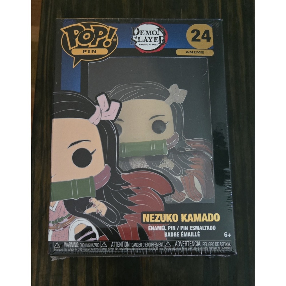 FUNKO POP! PINS: DEMON SLAYER - NEZUKO KAMADO [New Toy]‎ Pin #24